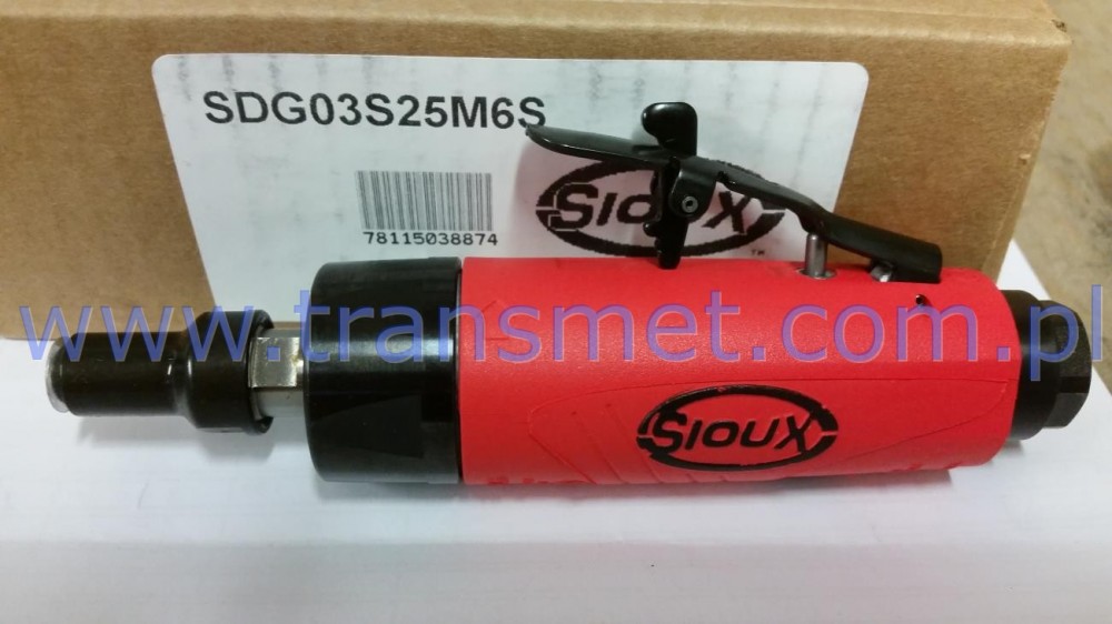 Szlifierka pneumatyczna SIOUX SDG03S25M6S 25000RPM