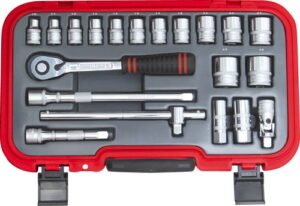 Zestaw nasadek metryczny M25M